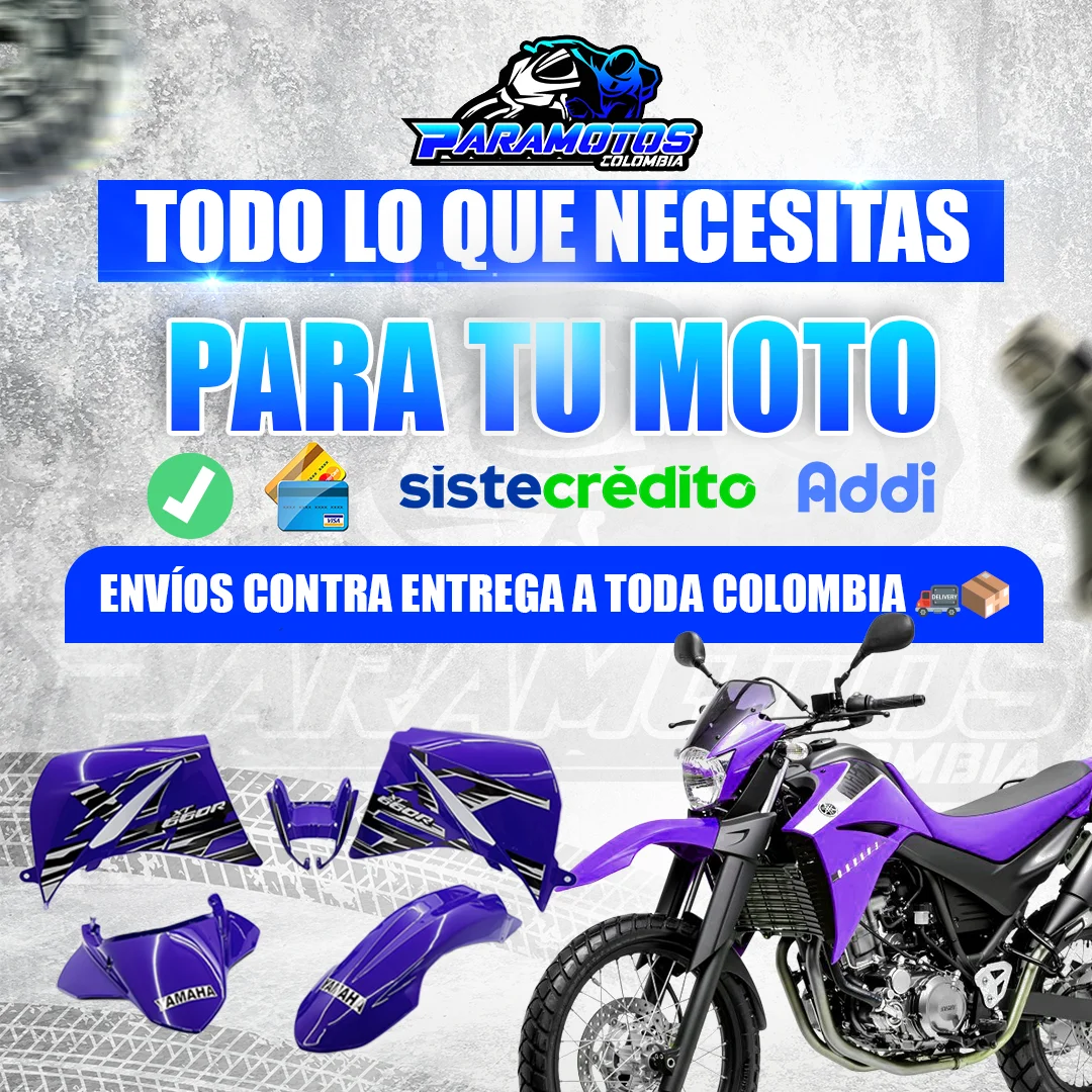 xt660 verde en cucuta, repuestos, accesorios, plasticos, envios a toda colombia