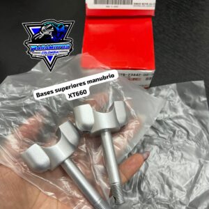 Bases superiores manubrio xt660