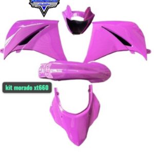 KIT VESTIDO XT660 MORADO NACIONAL