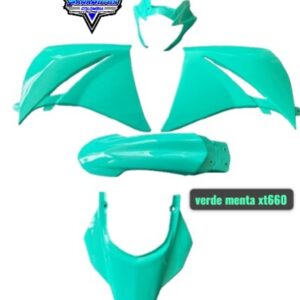 KIT DE VETSIDO XT660 VERDE AGUA NACIONAL