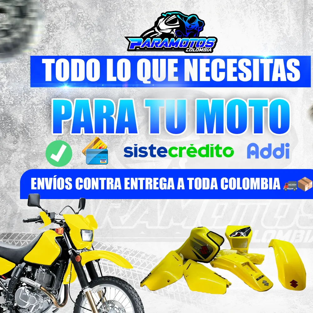 plasticos para DDR650 en cucuta